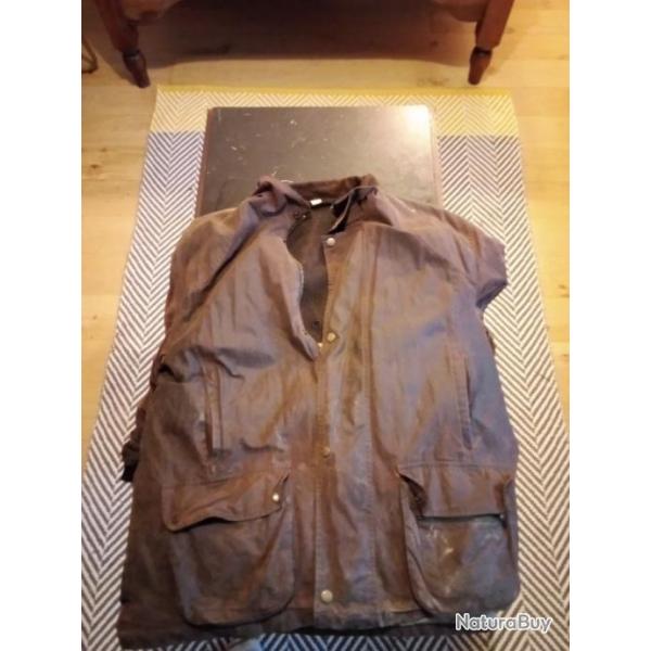 Manteau type barbour