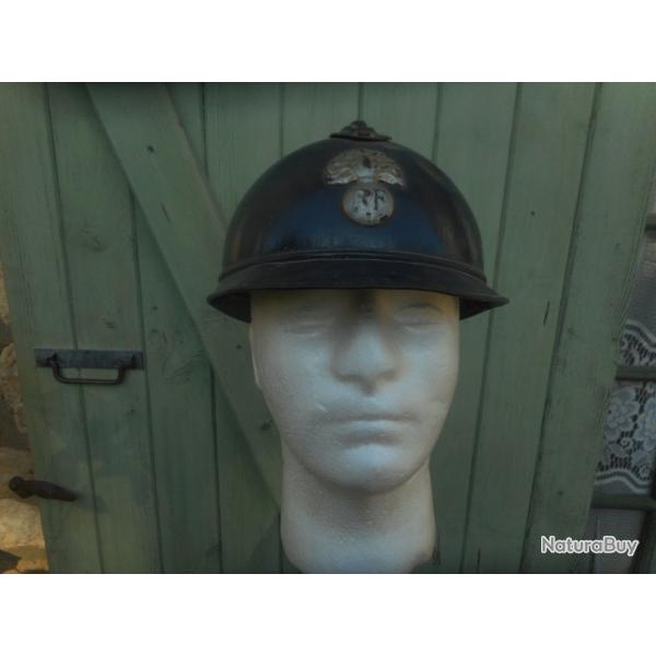 casque adrian modle 15 rutilise gendarmerie