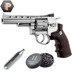 Revolver Winchester Cal 4.5 mm à CO2 + CO2 + plombs