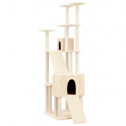 Arbre à chat meuble tour grimper jouet grattage grattoir escalade plateforme avec griffoirs en sisa
