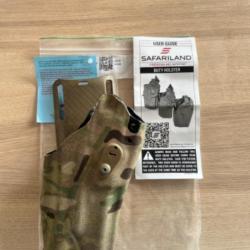 Holster Safariland, compatible Glock 17 avec x400 surefire et rmr