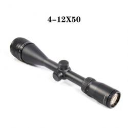 Lunette de visée optique 4-12x50 RAIL 20MM paiement en 3 ou 4 fois - LIVRAISON GRATUITE !!!