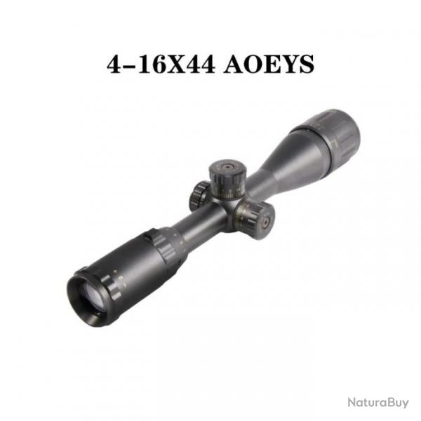 Lunette de vise optique BSA 4-16X44AOEYS RAIL 20MM paiement en 3 ou 4 fois - LIVRAISON GRATUITE !!!