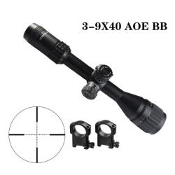 Lunette de visée optique 3-9x40 AOE BB RAIL 11MM paiement en 3 ou 4 fois - LIVRAISON GRATUITE !!!