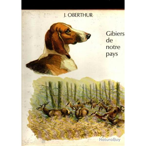 gibiers de notre pays livre troisime la foret et ses hotes  de j.oberthur