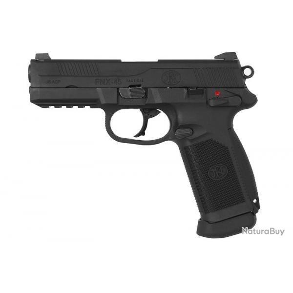 Pistolet FNX45 Civilian FN Herstal - gaz Blowback- Noir - VFC