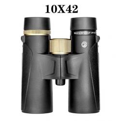 Jumelles Professionnelles Étanches IPX7 Télescope Bak4  pour Observation  10x42