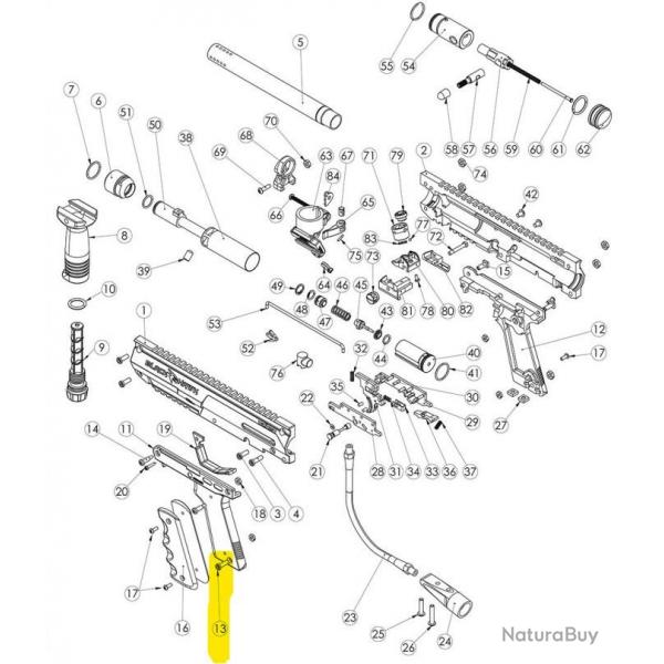 SW1 Frame Screw 13