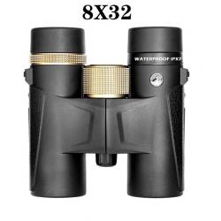 Jumelles Professionnelles Étanches IPX7 Télescope Bak4  pour Observation 8X32