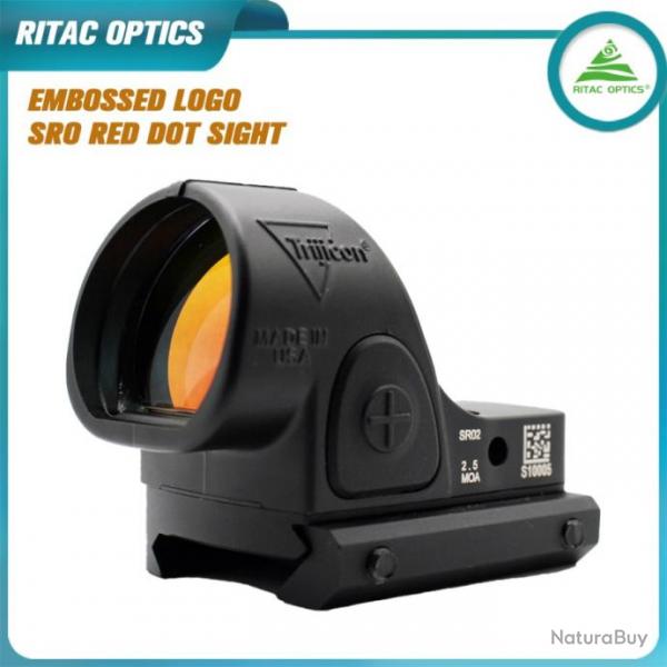 SRO Red Dot Sight Pistolet Tactique rail de 20mm