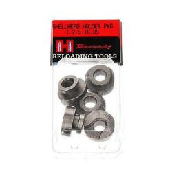 Shell Holder Hornady pack de 5 - Griffes de maintien d'étui n°1, 2, 5, 16 et 35 STANDARD