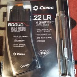 Conversion CMMG Bravo - Calibre 22 LR pour AR-15 - Avec 1 chargeur 25 coups - Occasion très bon état