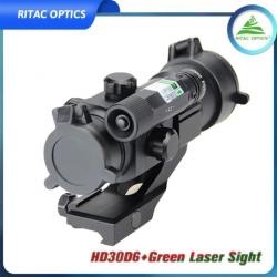 DulHD Red Dot rail de 20mm, 1x30,(LASER VERT)  paiement en 3 ou 4 fois - LIVRAISON GRATUITE !!!