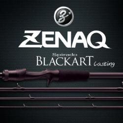 ZENAQ Spirado Blackart Casting - B4-69 LONGUEUR 2.05 Leurre 10.5-42 MONOBRIN MID FAST POIDS 144g