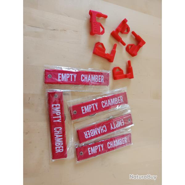 Lot de 5 drapeaux de scurit universels