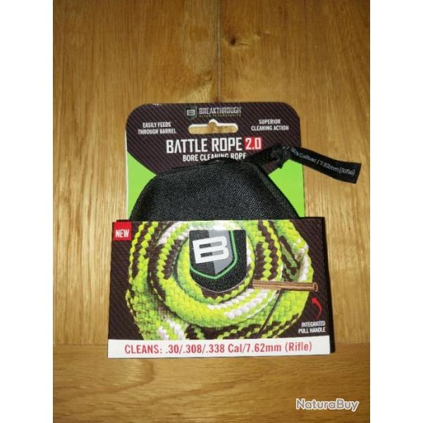 Breakthrough Battle Rope Boresnake 2.0 - .30 / .308 / 7.62mm carabine