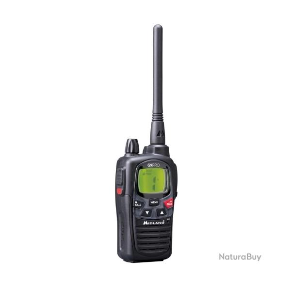 Talkie walkie MIDLAND g9 pro + oreillettes