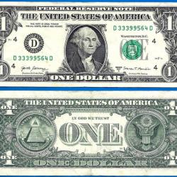 Usa 1 Dollar 2017A 2017 A Mint Cleveland D4 Dollar Washington Billet Etats Unis US