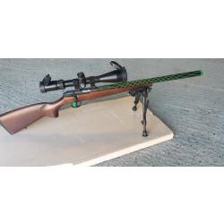 carabine CZ 457 CUSTOM SILENCE ADAMANTIUM Cat.1° cal 22 LR avec lunette de visée 6x24x50