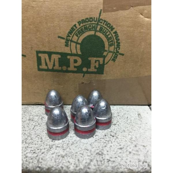 100 Ogives MPF plomb Calibre 45 RN BB 200 Gr  450"