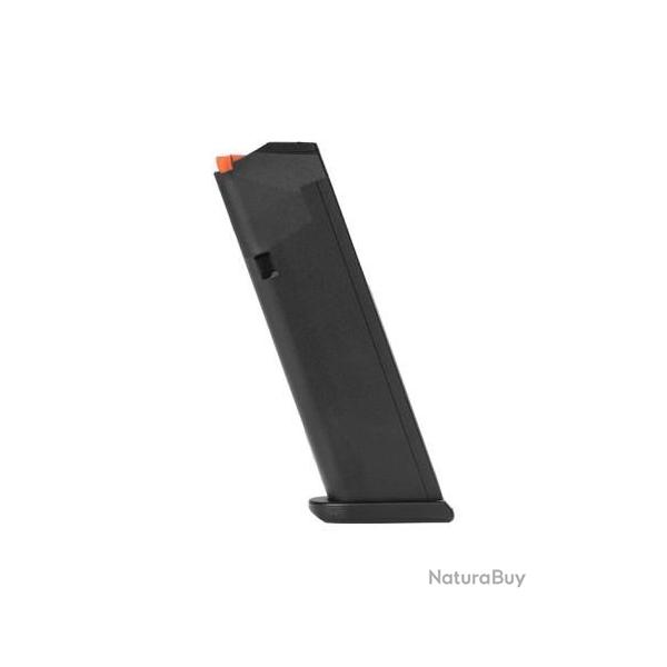 CHARGEUR GLOCK 17 GEN5 CAL 9X19 17 COUPS ELEVATEUR ORANGE