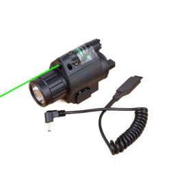 Lampe tactique de chasse M6 VERT avec jeu de visée Paiement en 3 ou 4 fois - LIVRAISON GRATUITE