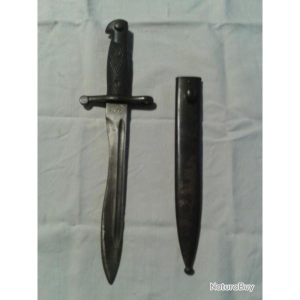 baonnette  machette espagnole pour mauser