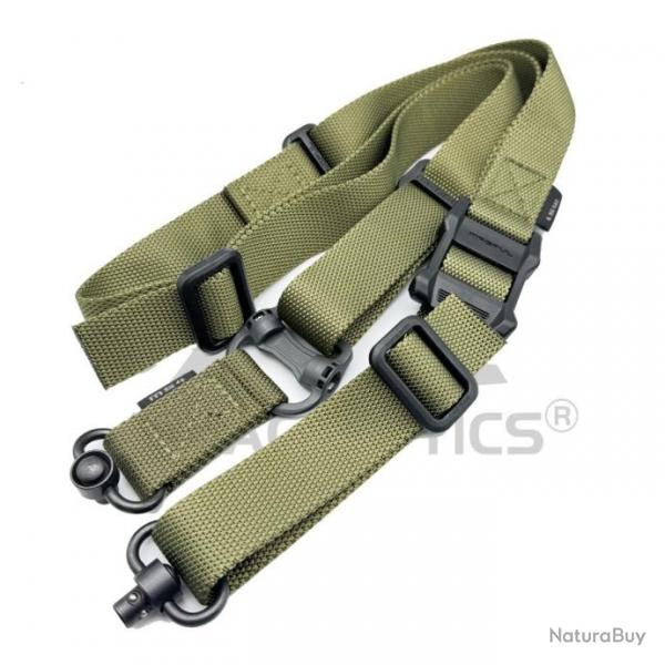 Sling ajustable pour fusil MS1 MS4 Touriste QD SEN2 VERT