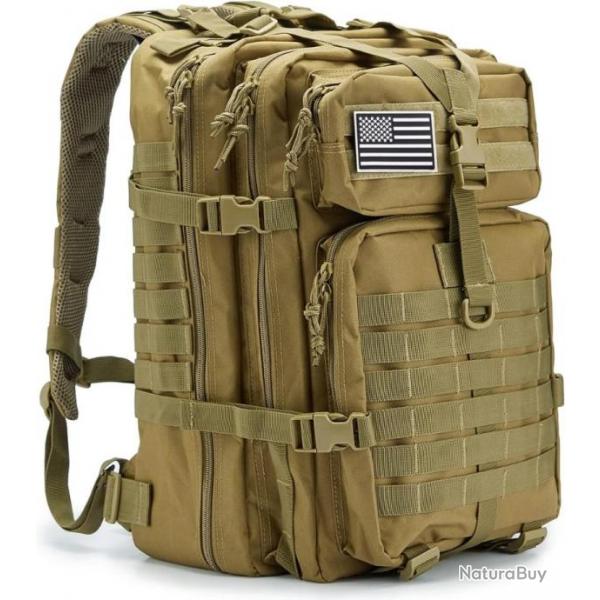 Sac  Dos Style Tactique Militaire 45L Grande Capacit Pche Chasse Camping Escalade Randonne