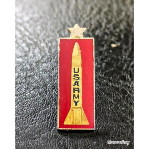Q pins lapel pin rocket missile redstone titan us army nasa military insigne militaire badge Taille