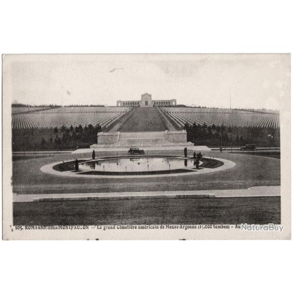 CPA MILITARIA  -  ROMAGNE-SOUS-MONTFAUCON  - LE CIMETIRE AMRICAIN DE MEUSE-ARGONNE  - LA CHAPELLE