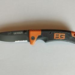 Couteau pliant Gerber " Bear Grylls " ( état vitrine, jamais utilisé, jamais affûté) pas de boîte