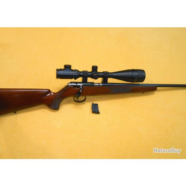 CARABINE ANSCHUTZ 1416 - 22LR -  CHARGEUR +LUNETTE LUMINEUX VARIABLE 6-24x50