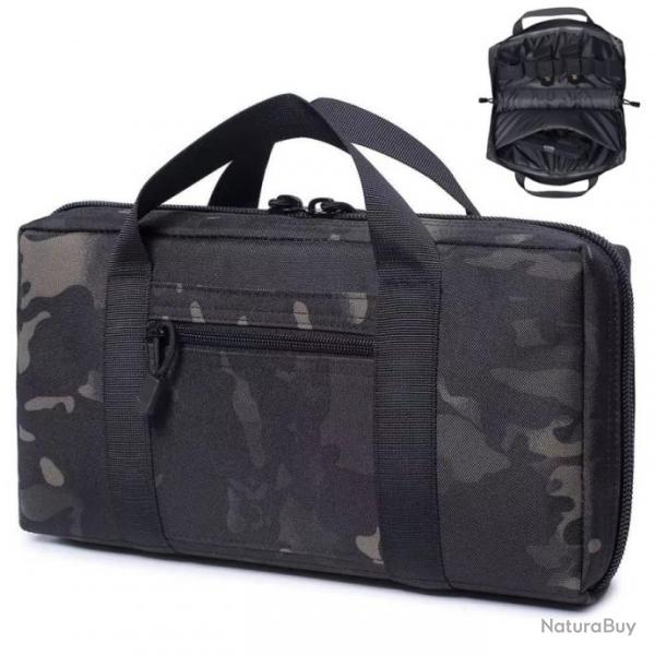 Sac de transport 2 armes de poing + 7 chargeurs - LIVRAISON GRATUITE - Camo BKCP