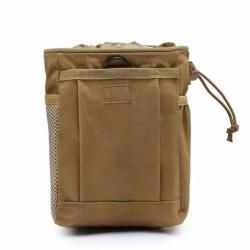 Pochette tactique en nylon - Molle - Sable