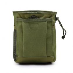 Pochette tactique en nylon - Molle - Verte