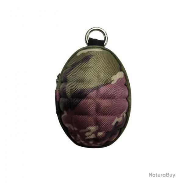 Pochette "grenade" en nylon 800D - Camouflage Jungle