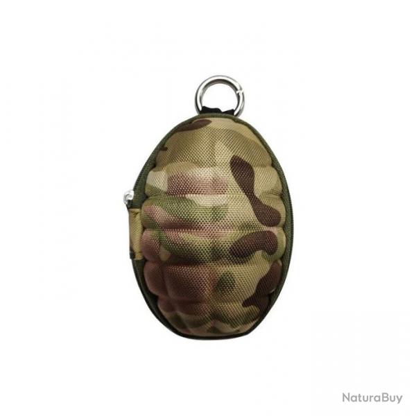 Pochette "grenade" en nylon 800D - Camouflage CP