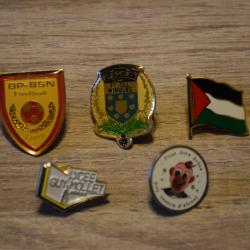 Lot Collection 5 Pins Divers