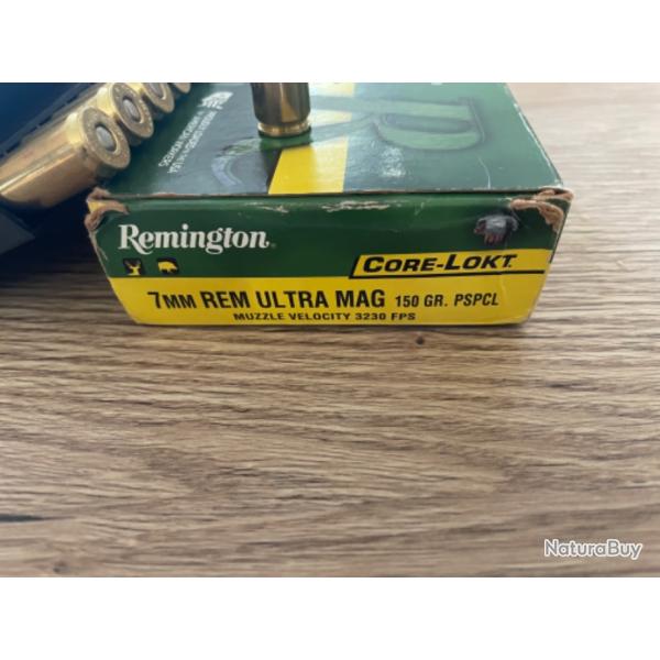 Balles Core-Lokt 7mm Remington Ultra Mag