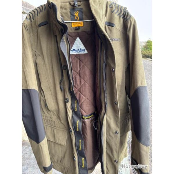 BROWNING Veste de chasse XPO PRO RF Vert fonc Taille L