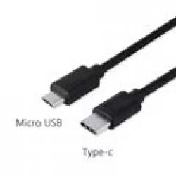 Câble micro USB et USB-C 0,60M GATE