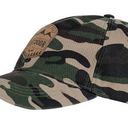 Casquette Outdoor camo Woodland Fostex Garments