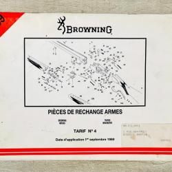 Catalogue Pièces Détachées Browning Occasion