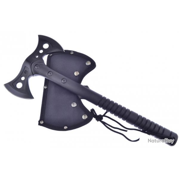 Tomahawk Hache ElitEdge Tactical Axe Lame Acier Inox Manche Nylon Etui Nylon EEAAXE9D