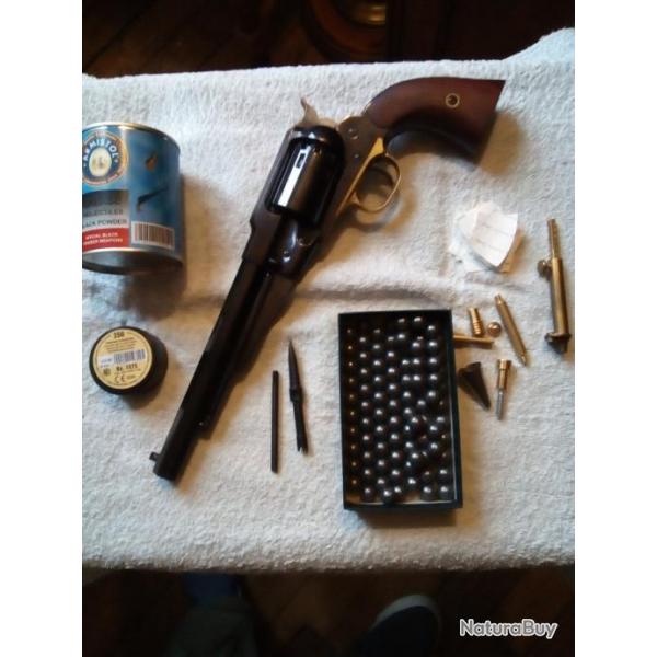 VEND REVOLVER POUDRE NOIR REMINGTON 44.