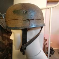 CASQUE ALLEMAND PARACHUTISTE WW2