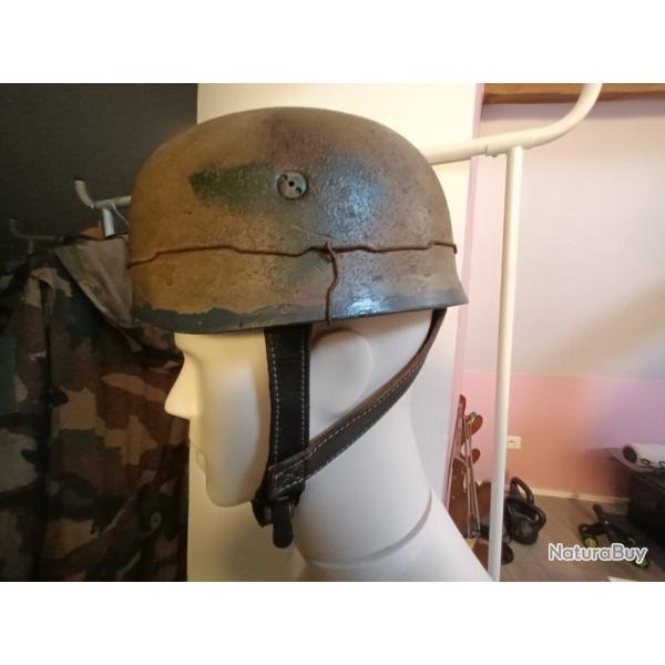 CASQUE ALLEMAND PARACHUTISTE WW2