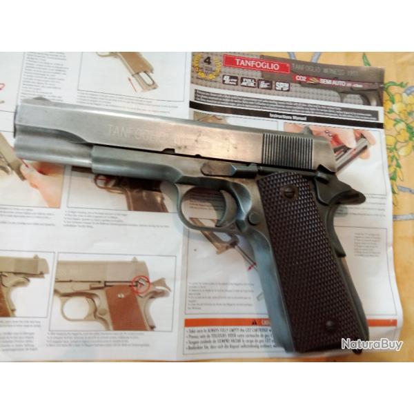 vente pistolet a billes  CALIBRE 4,5 BBS