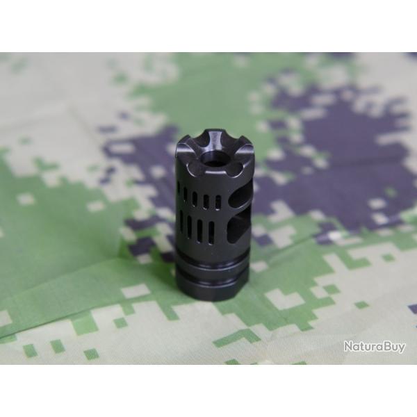 Frein de bouche FDB239 calibre 5.56 / .223 / .22 filetage 1/2x28